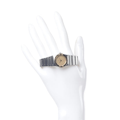 Omega Stainless Steel 18K Yellow Gold 22mm Constellation Quartz Watch Champagne 795.1080 2 of 6