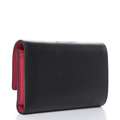 Louis Vuitton Taurillon Capucines Compact Wallet Black 3 of 11