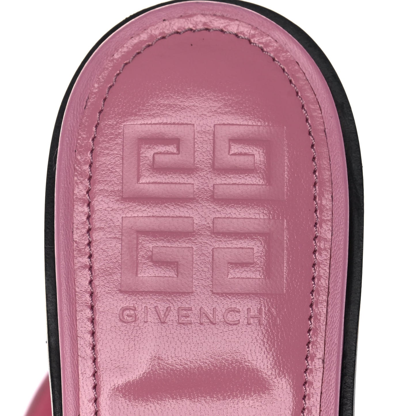 Nappa G Flat Sandals 39 Baby Pink