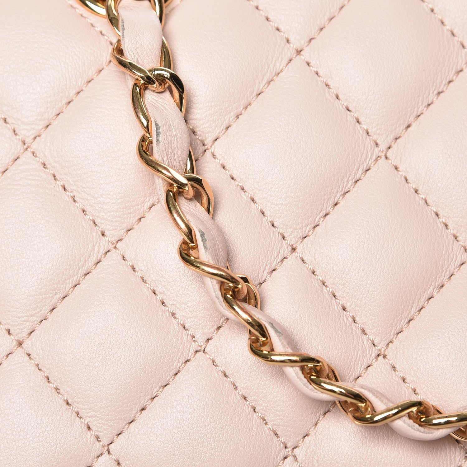 Chanel Lambskin Quilted Large Urban Spirit Backpack Beige 7 of 10