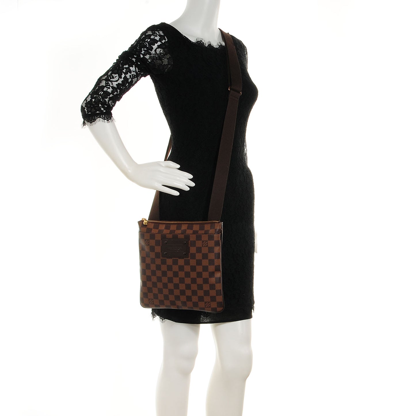 Damier Ebene Brooklyn Flat Pochette