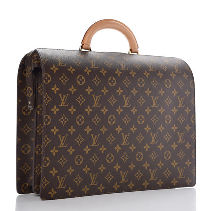 Louis Vuitton Monogram Serviette Fermoir NM Briefcase 3 of 9