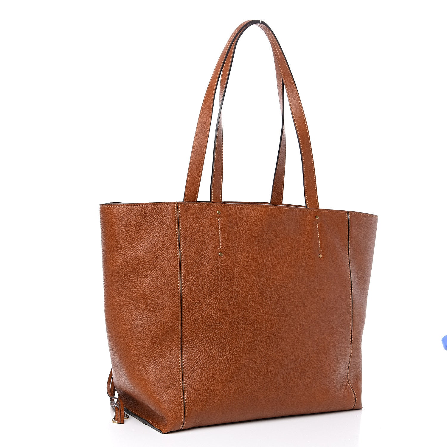 Chloe Smooth Calfskin Medium Milo Shopping Tote Caramel 2 of 8