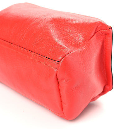 Givenchy Patent Lambskin 4G Mini Pandora Pop Red 9 of 9