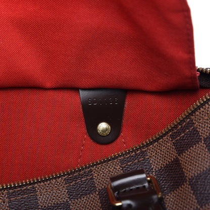 Louis Vuitton Damier Ebene Speedy Bandouliere 30 9 of 9