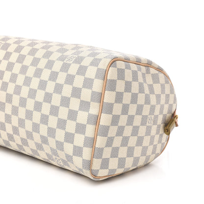 Louis Vuitton Damier Azur Speedy 30 10 of 12