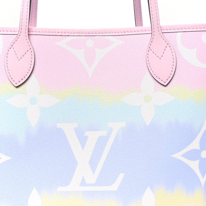 Louis Vuitton Monogram Escale Neverfull MM Pastel 10 of 13