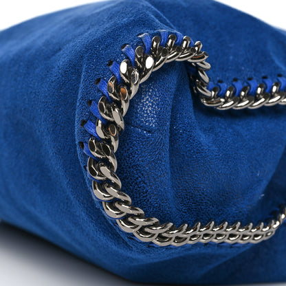 Stella McCartney Shaggy Deer Small Falabella Tote Royal Blue 8 of 10