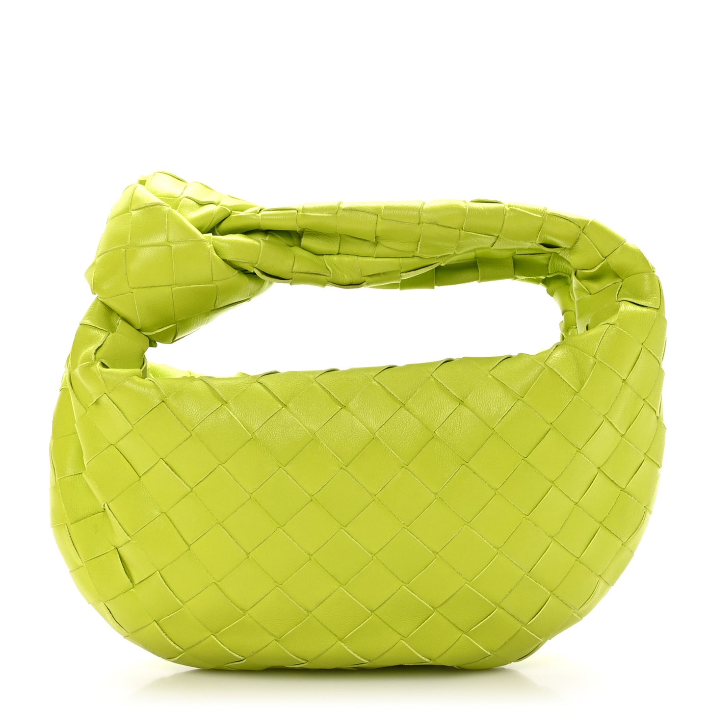 Nappa Intrecciato Mini Jodie Kiwi