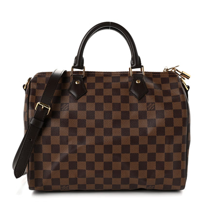 Louis Vuitton Damier Ebene Speedy Bandouliere 30 1 of 10