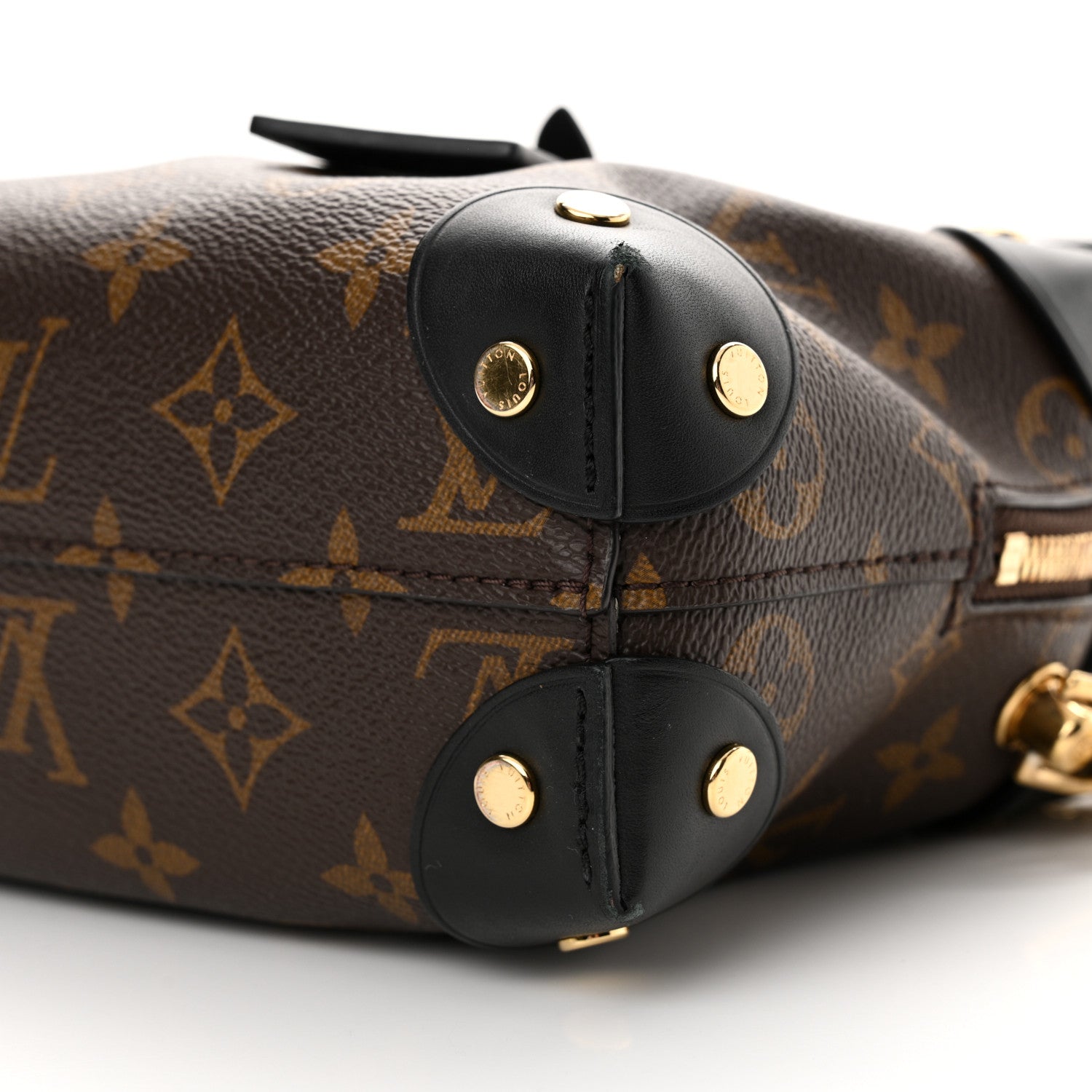 Louis Vuitton Monogram Petite Malle Souple Black 9 of 9