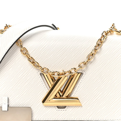 Louis Vuitton Epi Twist Shoulder Bag MM White 8 of 10