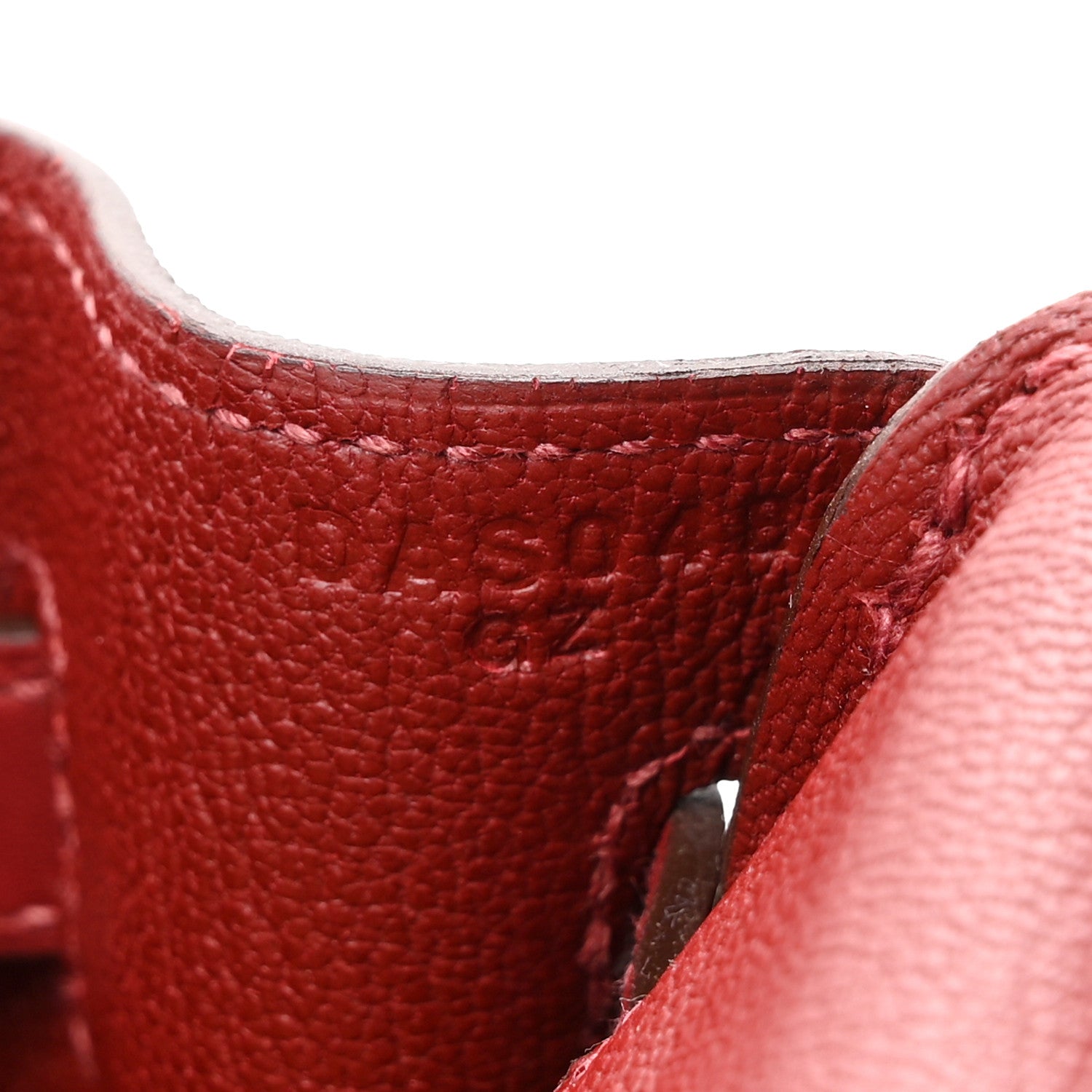 Hermes Veau Jonathan Birkin 25 Rouge Vif 7 of 10