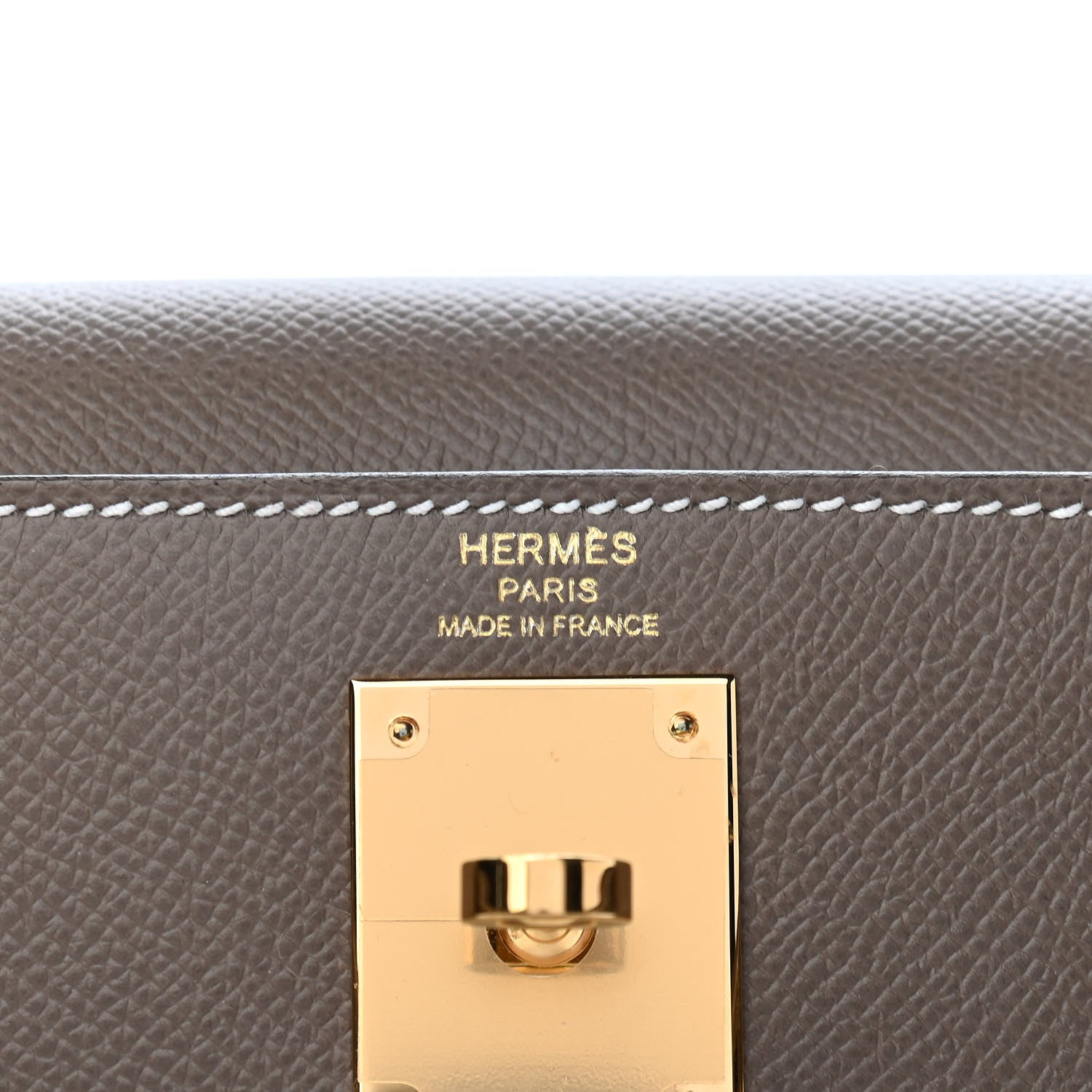 Hermes Epsom Kelly Sellier 28 Etoupe 12 of 16