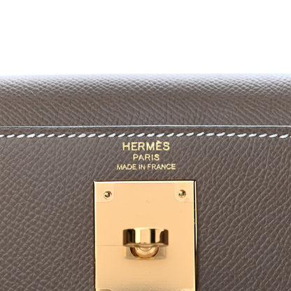 Hermes Epsom Kelly Sellier 28 Etoupe 12 of 16