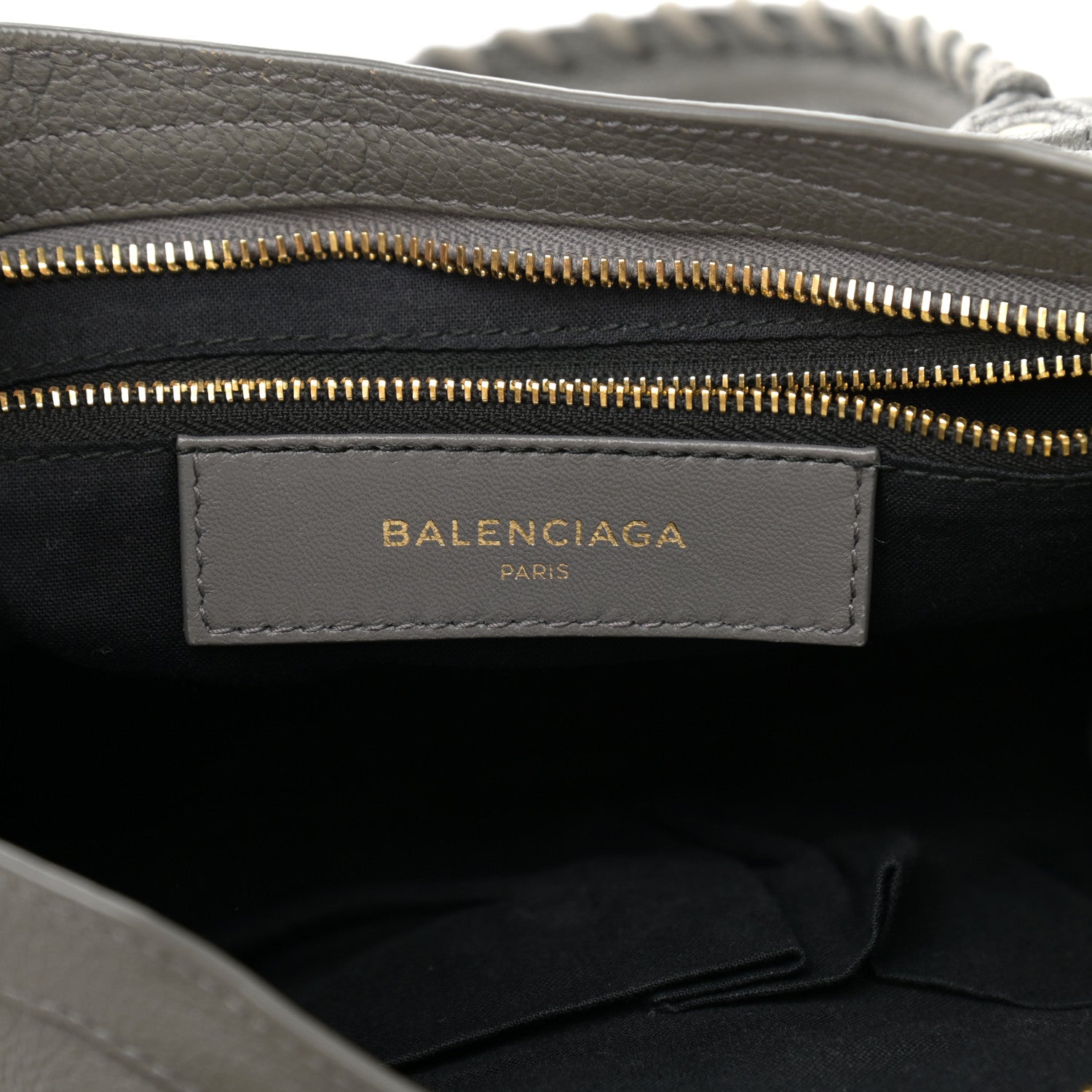 Balenciaga Chevre Gold Metallic Edge Hardware S City Gris Acier 5 of 9