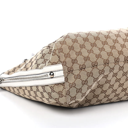 Gucci Monogram Icon Bit Large Tote Off White 8 of 10
