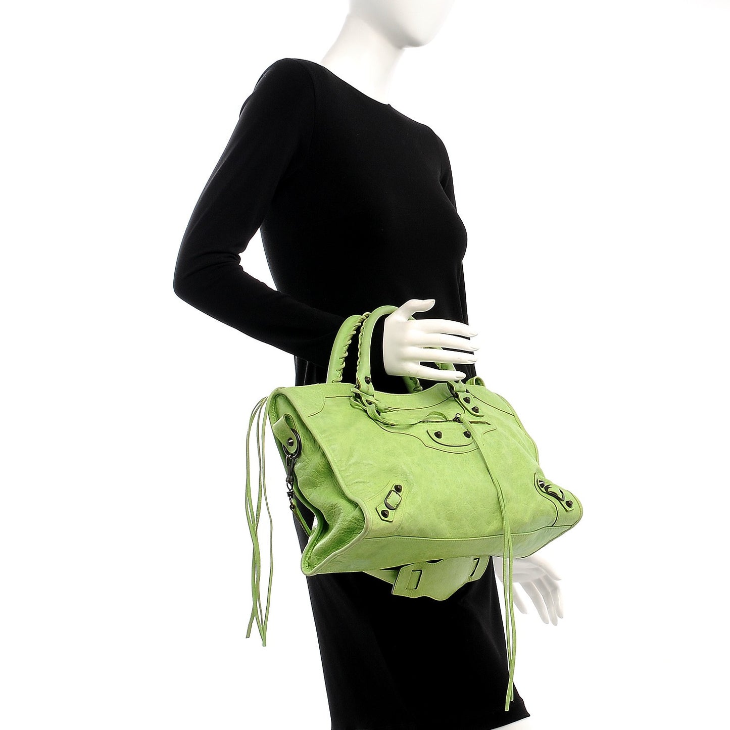 Agneau Classic Hardware City Lime Green