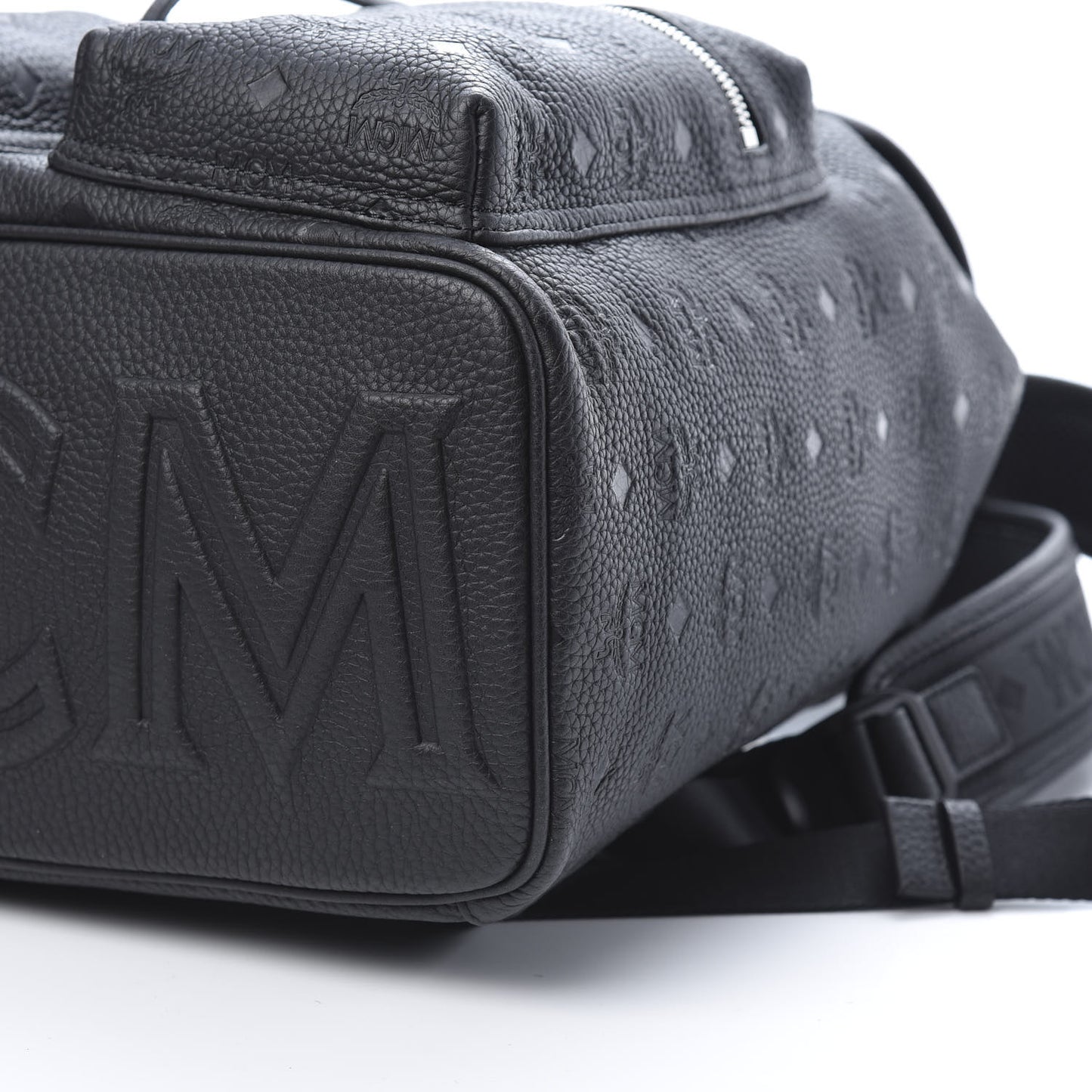 Calfskin Ottomar Small Tivitat Two-Pocket Backpack Black