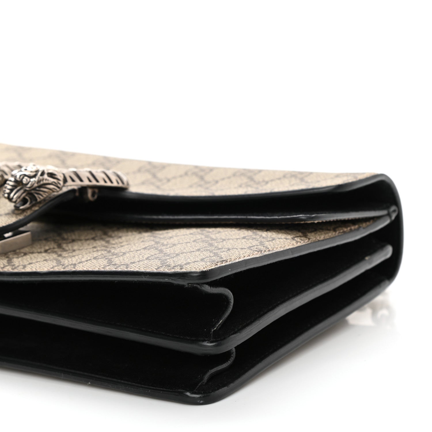 Gucci GG Supreme Monogram Small Dionysus Shoulder Bag Black 8 of 9