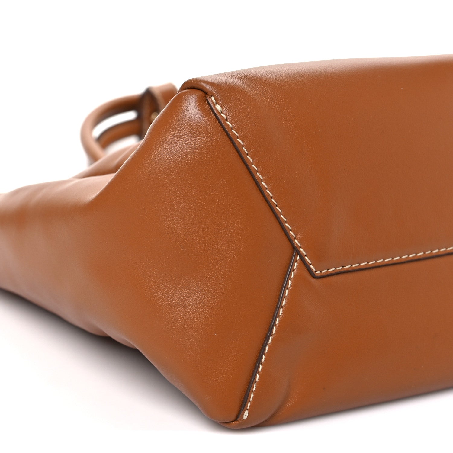 Miu Miu Soft Calf Softy Small Ivy Tote Bag Caramel 8 of 9