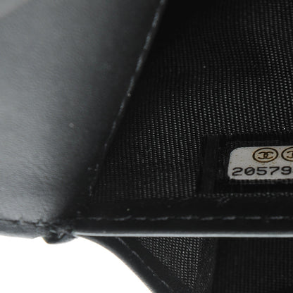 Chanel Caviar Timeless CC Large Gusset Flap Wallet Black 8 of 9