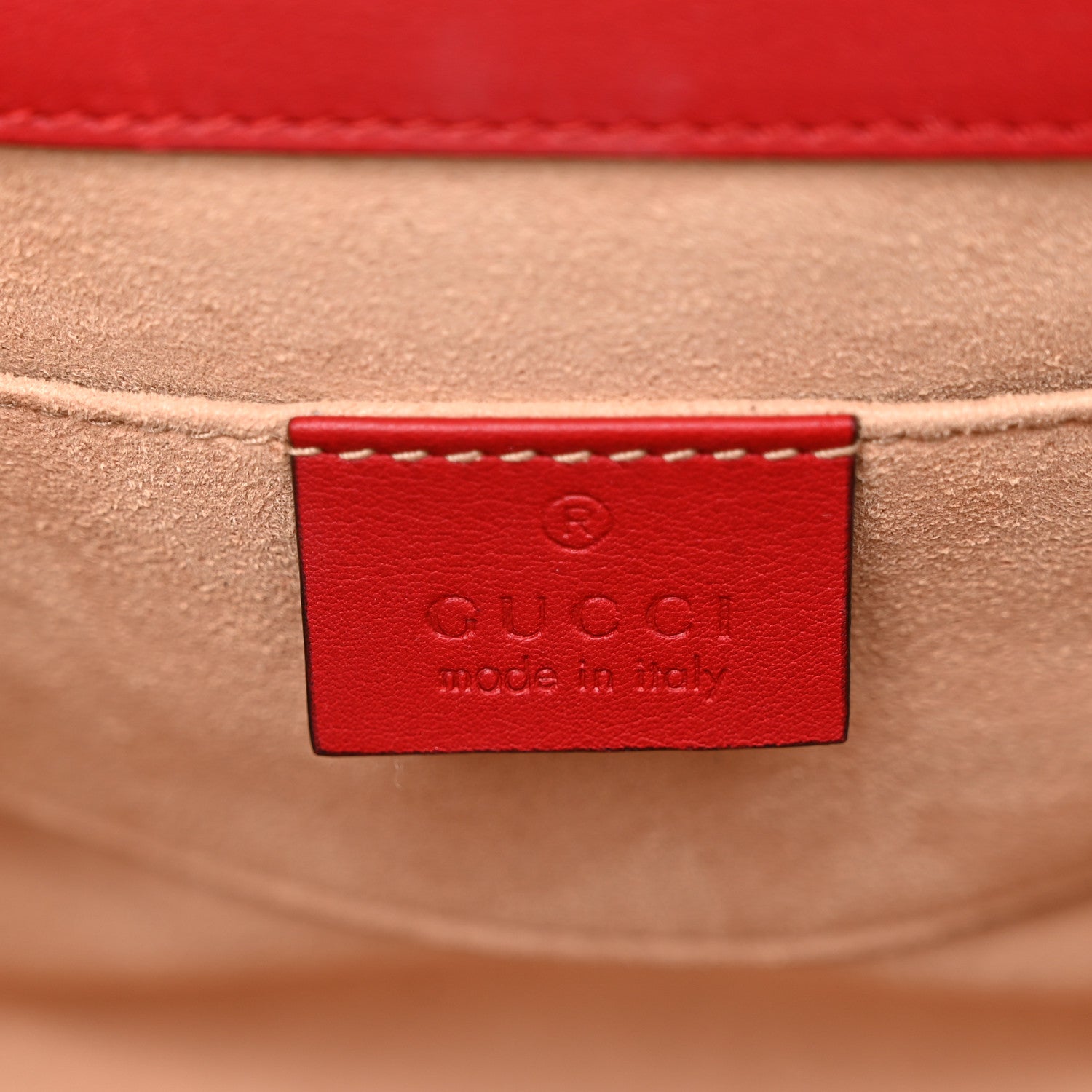 Gucci GG Supreme Monogram Blooms Small Padlock Shoulder Bag Beige Blue Navy Hibiscus Red 6 of 11