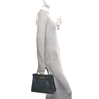Hermes Box Kelly Retourne 28 Black 2 of 17