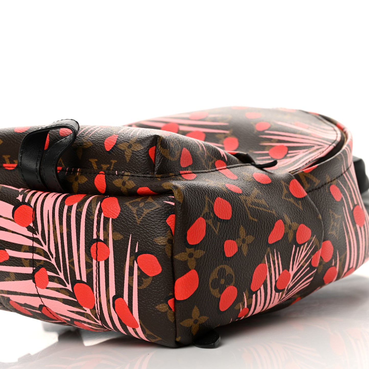 Monogram Jungle Dots Palm Springs Backpack PM Sugar Pink Poppy