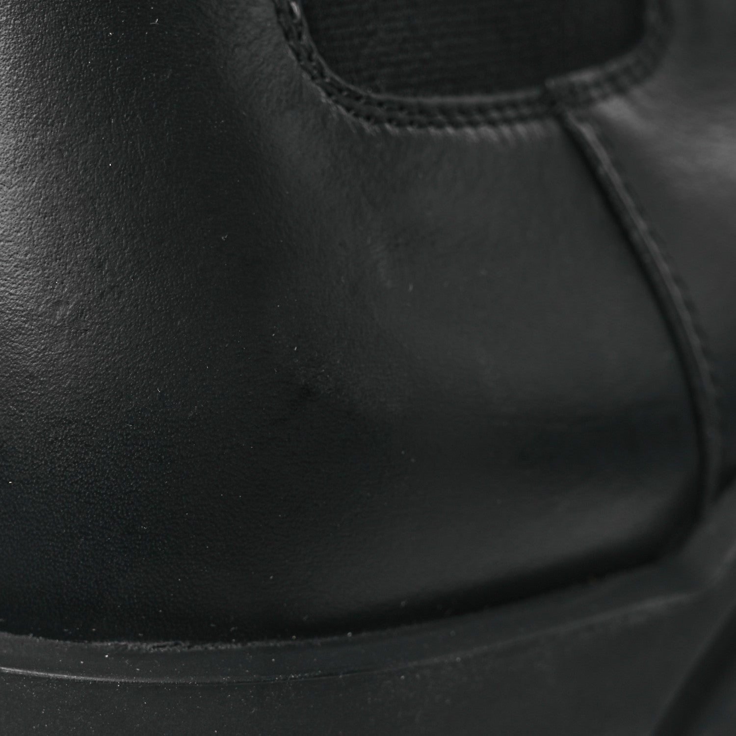 Balenciaga Smooth Calfskin Bulldozer Chelsea Boots 40 Black 11 of 12