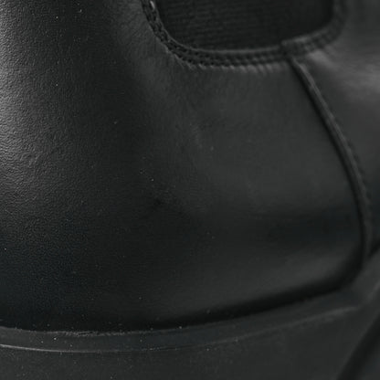 Balenciaga Smooth Calfskin Bulldozer Chelsea Boots 40 Black 11 of 12
