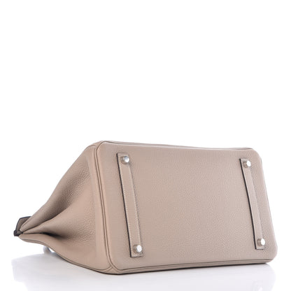 Hermes Togo Birkin 35 Gris Tourterelle 5 of 36