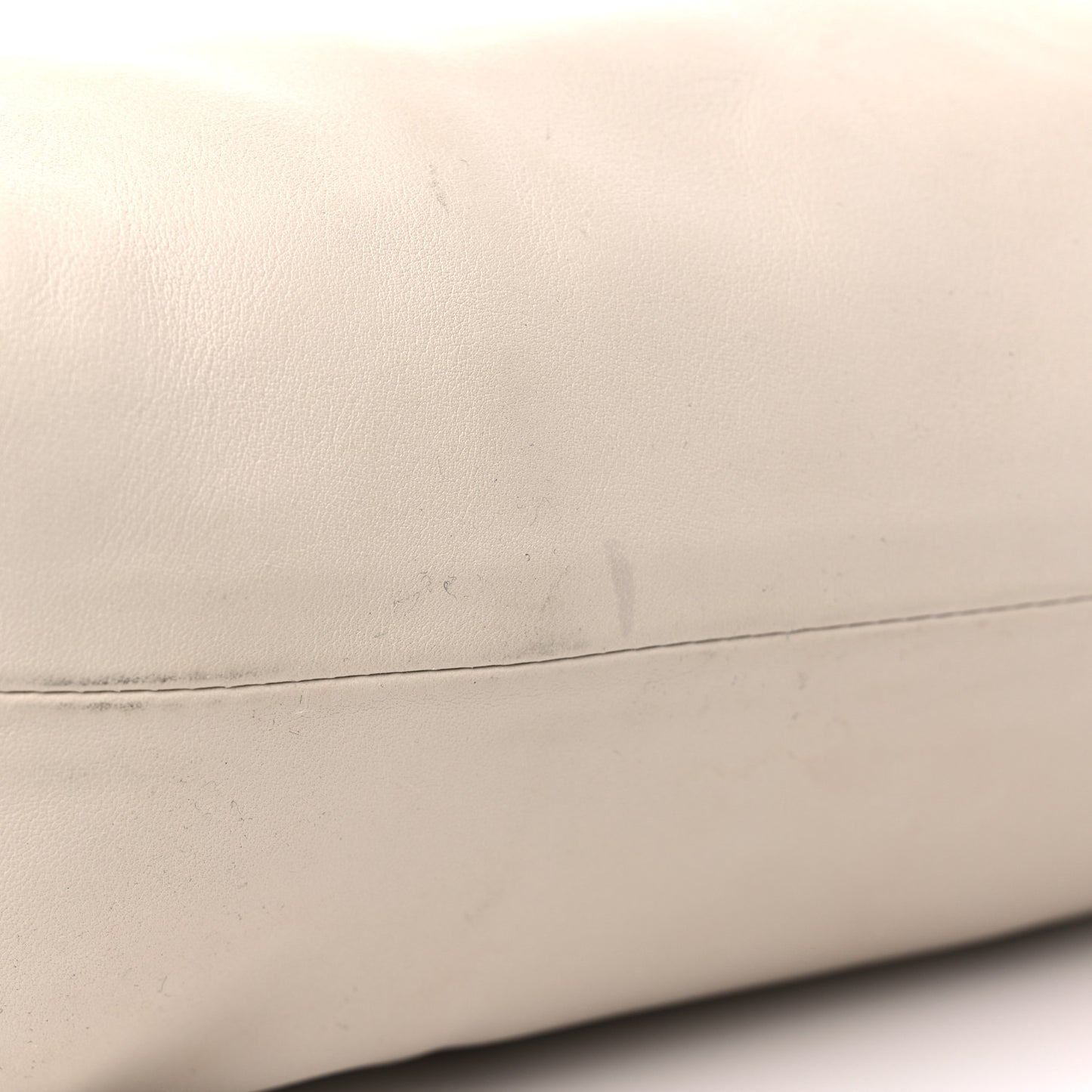 Smooth Butter Calf The Pouch Oversized Clutch Plaster