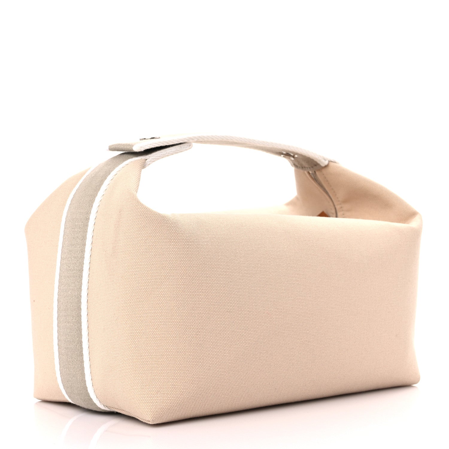 Hermes Canvas Small Bride-A-Brac Pouch Natural 4 of 12