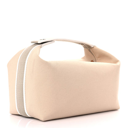 Hermes Canvas Small Bride-A-Brac Pouch Natural 4 of 12