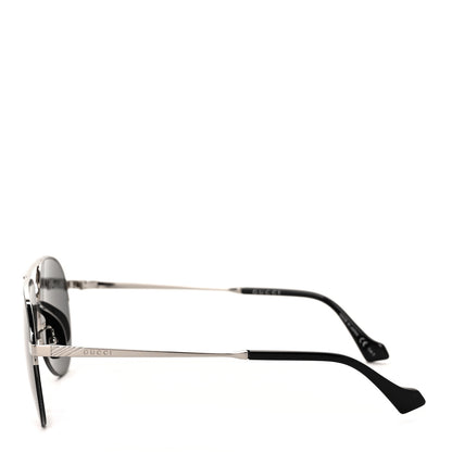Gucci Aviator Sunglasses Gold Black 3 of 7