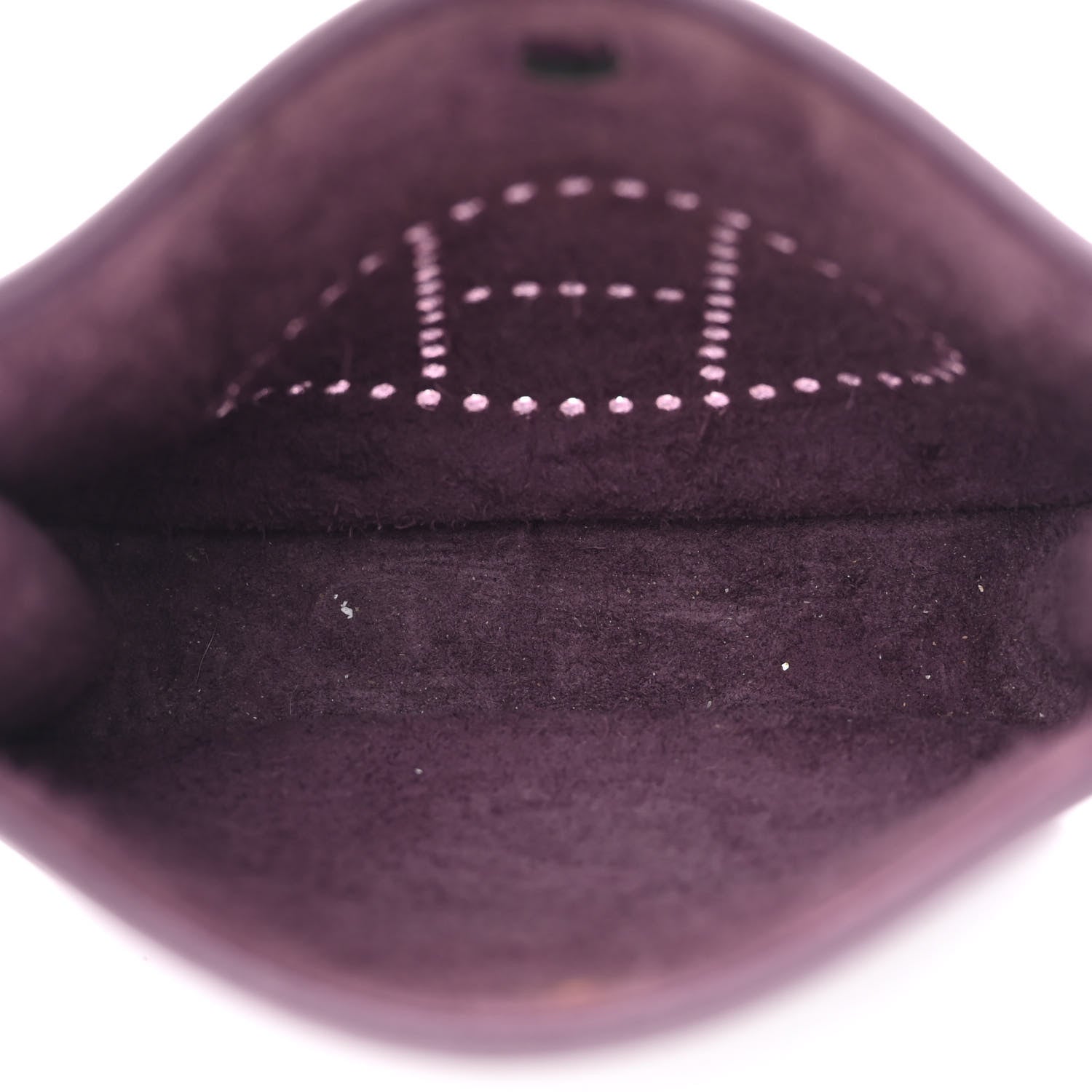 Hermes Taurillon Clemence Amazone Evelyne TPM Cassis Rouge Grenat 5 of 10