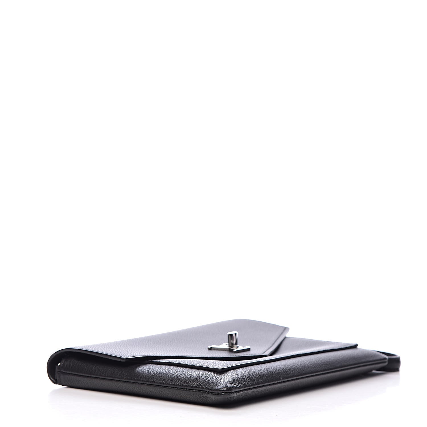 Louis Vuitton Soft Calfskin My Lockme Pochette Black 4 of 9