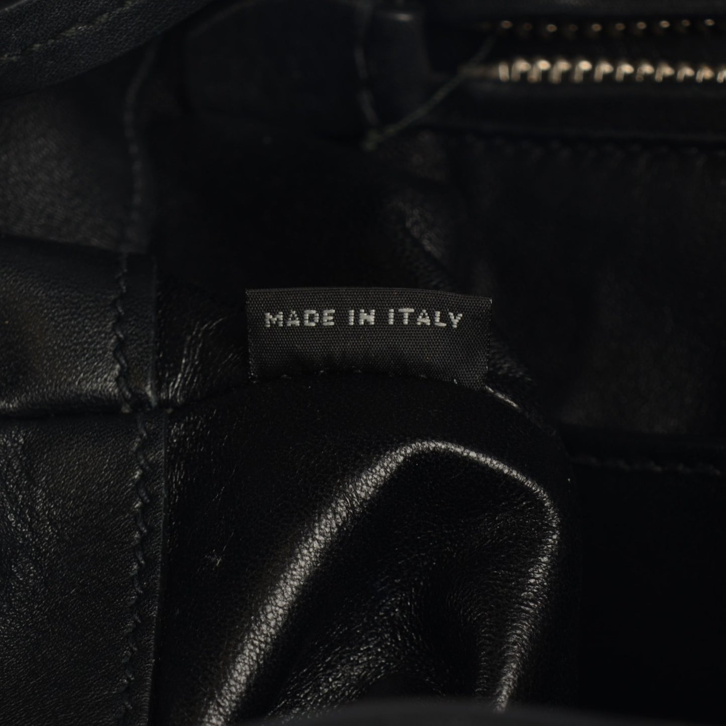 Soft Calf Bucket Bag Nero Black