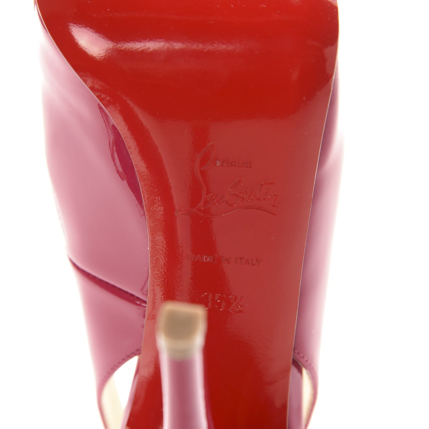 Patent No Prive 120 Pumps 35.5 Fuchsia