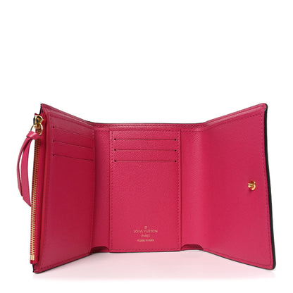 Louis Vuitton Monogram 2020 Christmas Animation Roller Coaster Victorine Wallet Pivoine 5 of 6