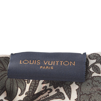 Louis Vuitton Silk Jeu De Louis BB Bandeau Kaki 3 of 6