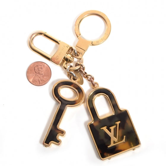 Acetate Confidence Bag Charm Key Holder