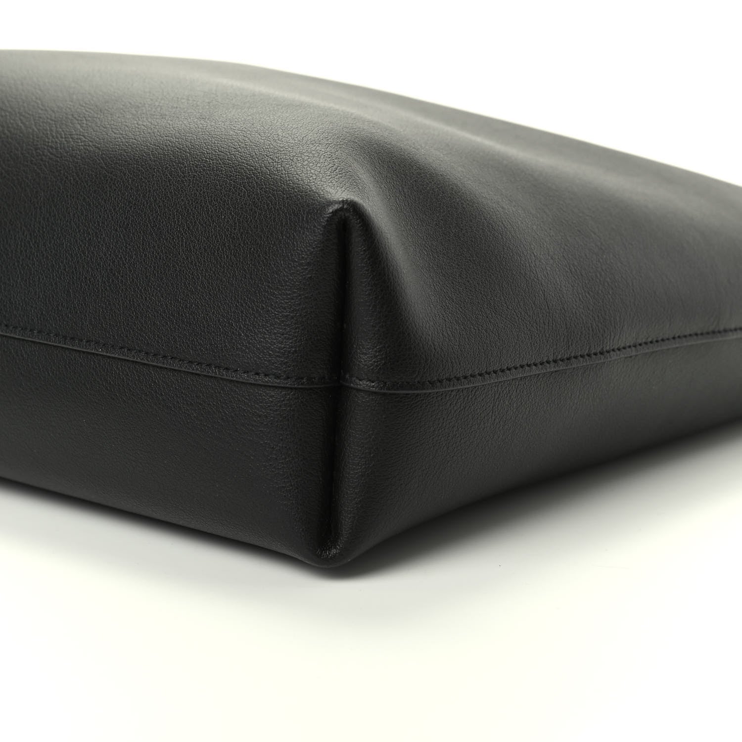 Saint Laurent Calfskin Medium Shopping Tote Black 7 of 9