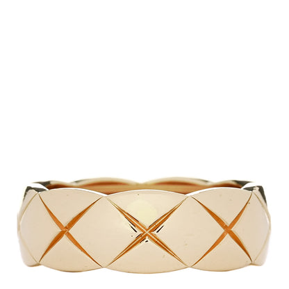 Chanel 18K Yellow Gold Small Coco Crush Ring 52 6 1 of 7