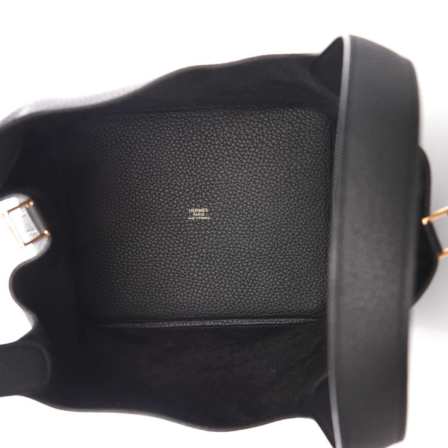 Hermes Taurillon Clemence Picotin Lock 22 MM Black 6 of 11