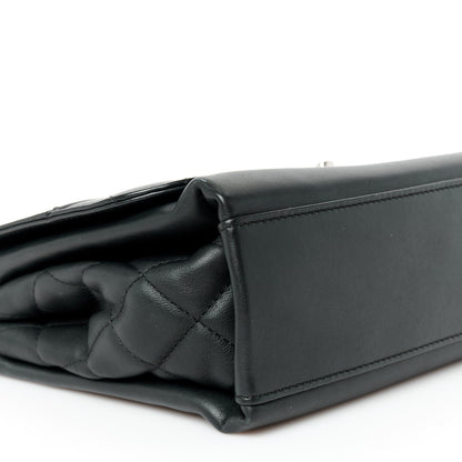 Chanel Calfskin Small Tramezzo Flap Black 9 of 10