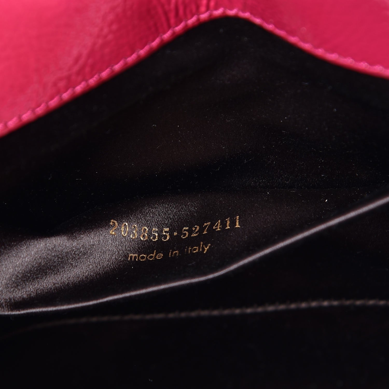 Saint Laurent Textured Patent Monogram Large Belle De Jour Clutch Fuchsia 7 of 7