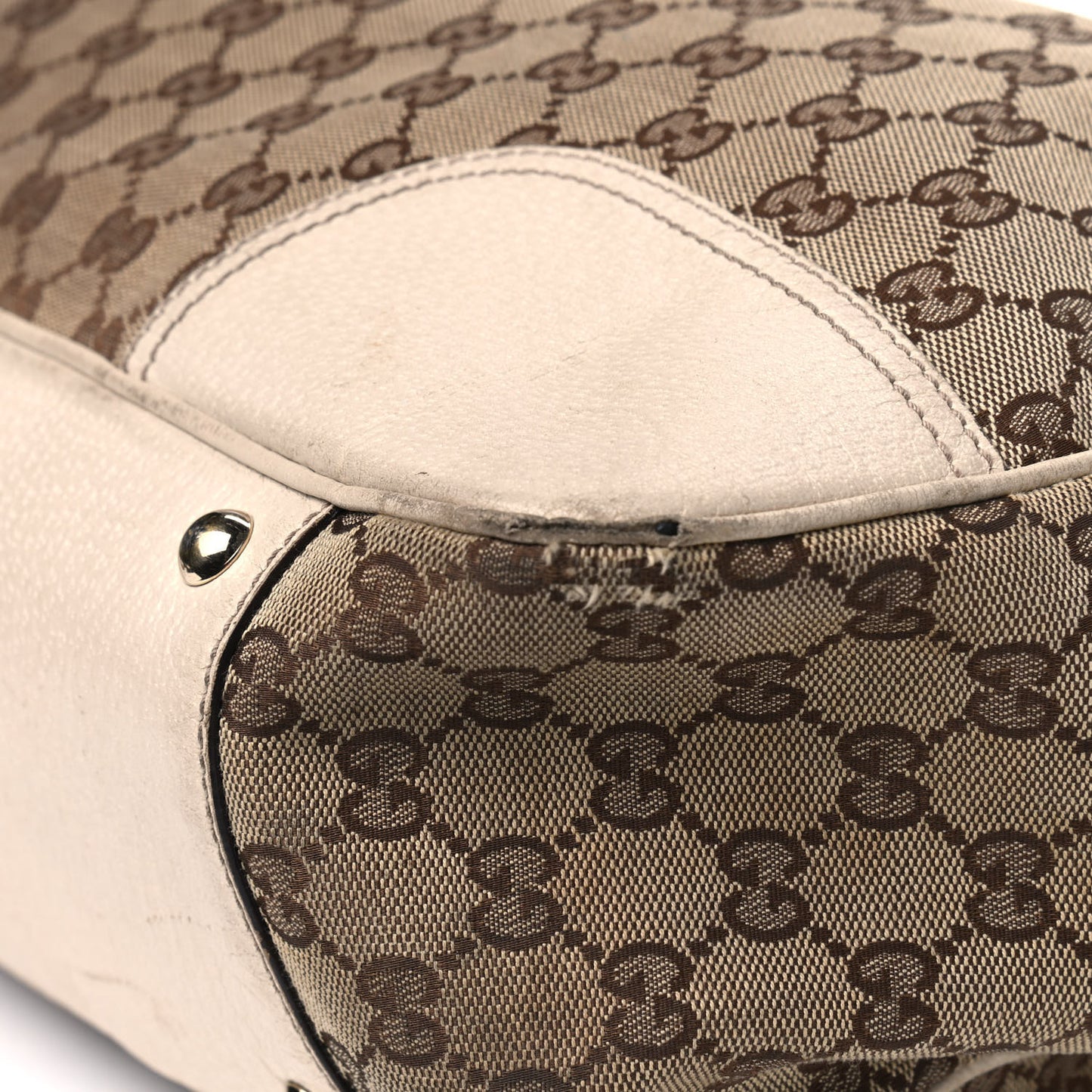 Monogram Large Princy Tote Off White