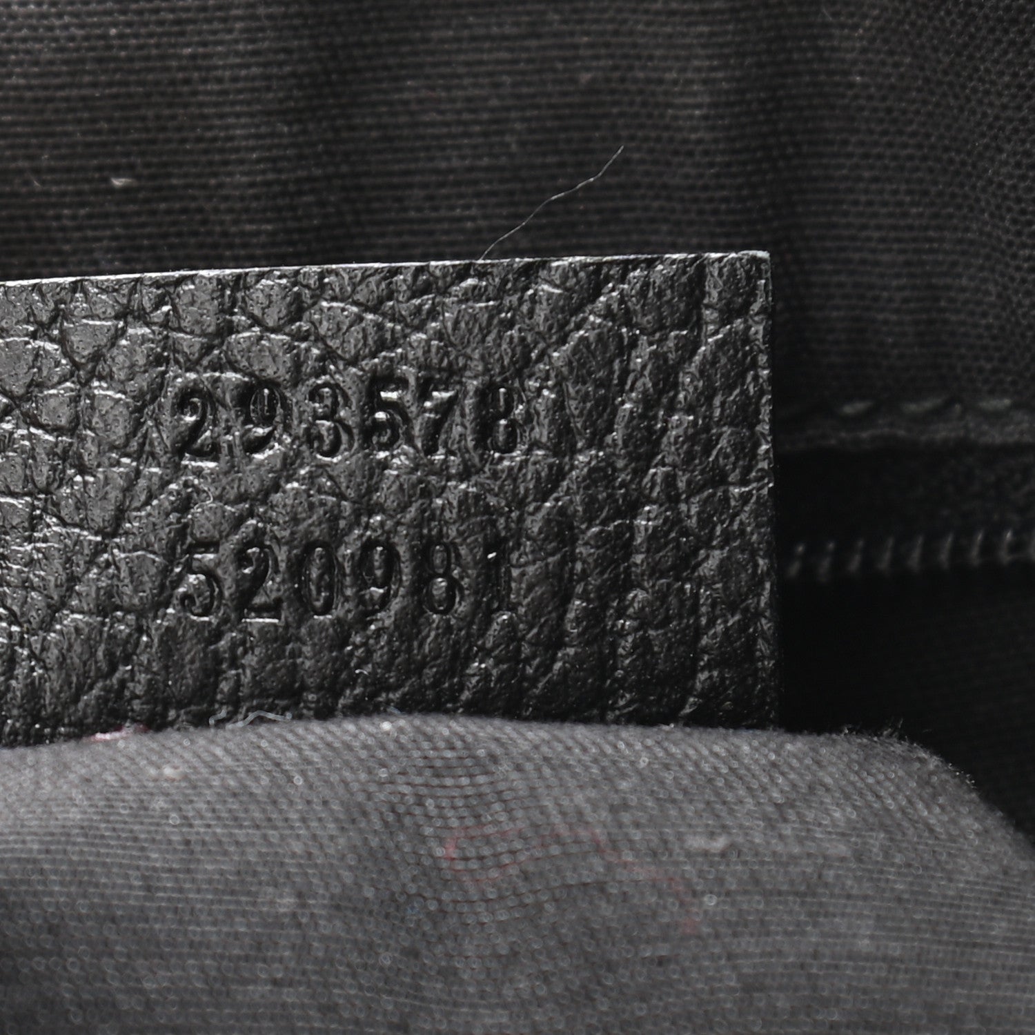 Gucci Nylon Monogram Medium Abbey Shoulder Bag Black 6 of 9